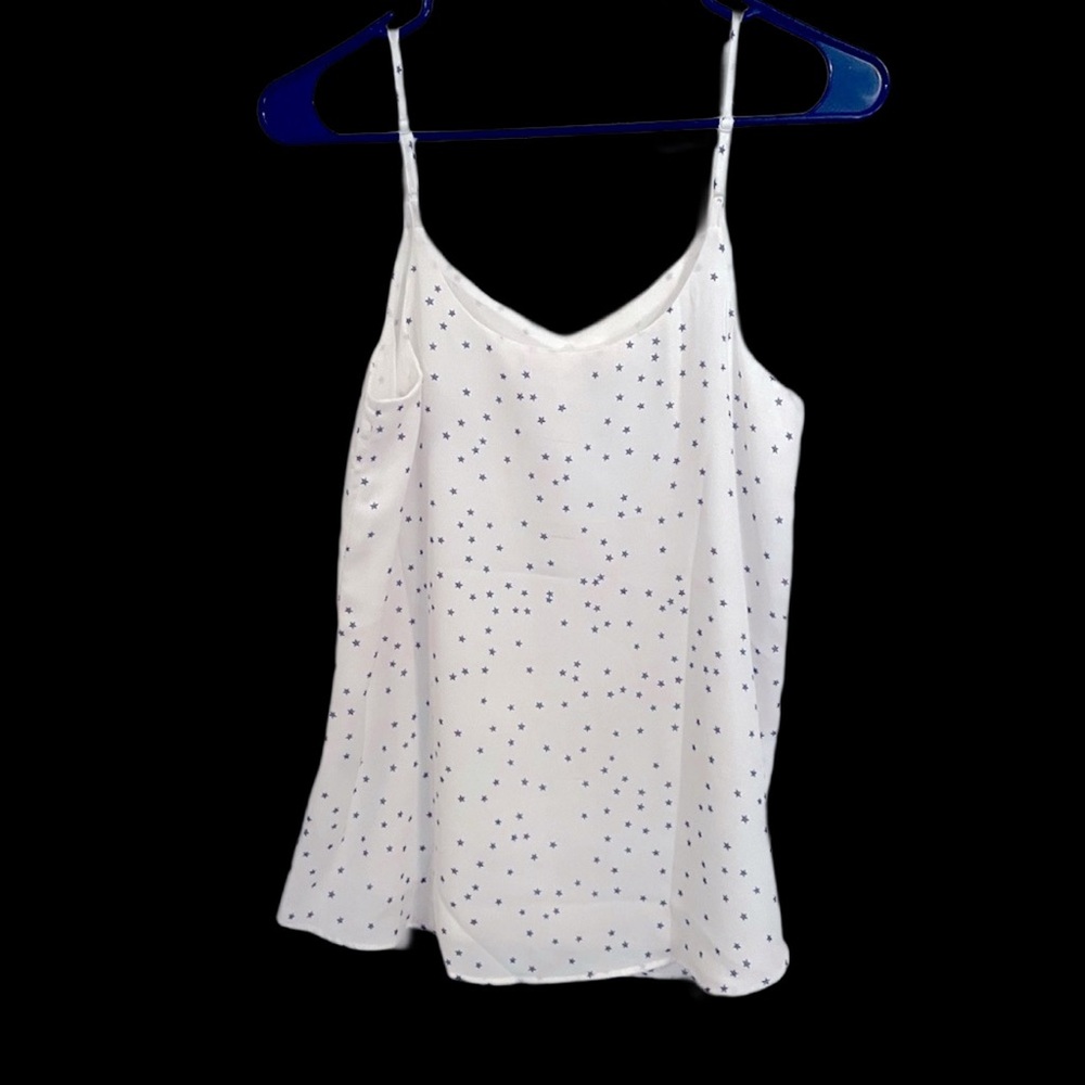 Pink Rose. Cute little stars camisole , lined, size small